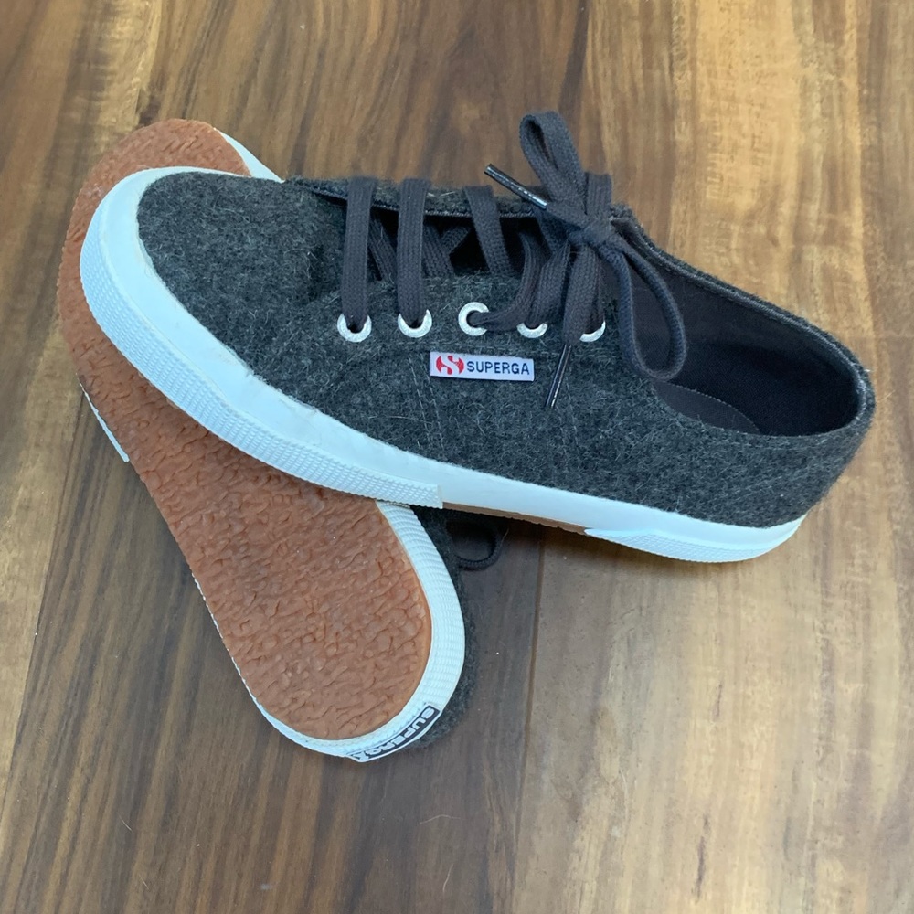 Grey Wool Superga